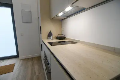 Una cocina o zona de cocina en The Matadors Retreat