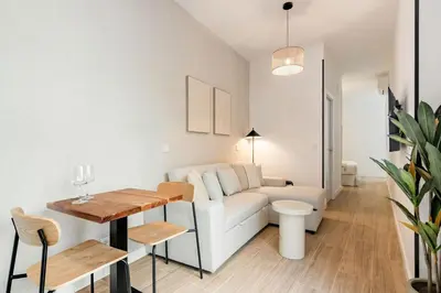 Zona de estar de The Madrid Studios by Charming