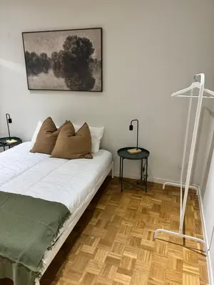 Cama o camas de una habitación en Exyca Homes Chamberi