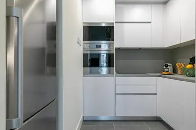 Una cocina o zona de cocina en Cituspace Alcalá