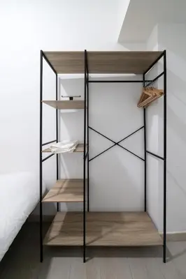 Cama o camas de una habitación en QGZ16 Piso 2 Dormitorios Chamberí Moncloa