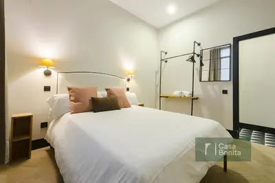 Cama o camas de una habitación en Tu Casa Bonita en Hernán Cortés