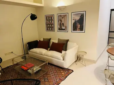 Zona de estar de Exyca Chamberí
