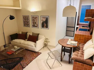 Zona de estar de Exyca Chamberí
