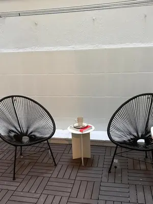 Zona de estar de Exyca Chamberí