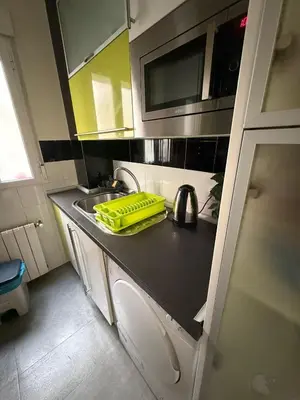 Una cocina o zona de cocina en Urban Arniches, junto a Plaza Mayor