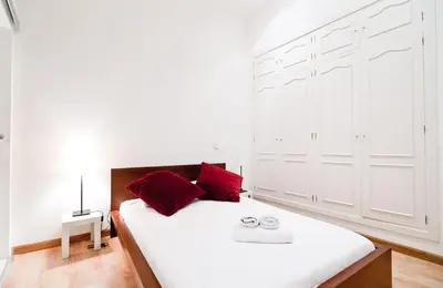 Cama o camas de una habitación en Gran Via III