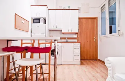 Una cocina o zona de cocina en Gran Via III