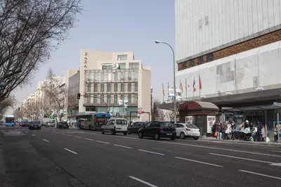 El barrio de los alrededores o un barrio cerca de este hostal o pensión