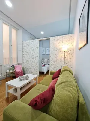Zona de estar de Madrid Sol Home