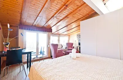 Cama o camas de una habitación en Puerta del Sol VI