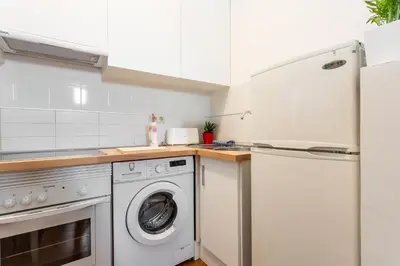 Una cocina o zona de cocina en Apartment Torrecilla