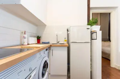 Una cocina o zona de cocina en Apartment Torrecilla