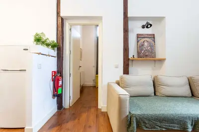 Zona de estar de Apartment Torrecilla