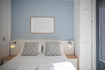 Cama o camas de una habitación en Apartment in Malasaña