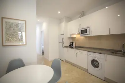Una cocina o zona de cocina en Apartment in Malasaña