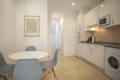 Una cocina o zona de cocina en Apartment in Malasaña