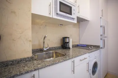 Una cocina o zona de cocina en Apartment in Malasaña