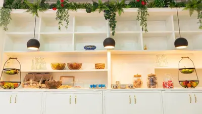 Una cocina o zona de cocina en Madrisol