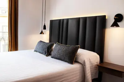 Cama o camas de una habitación en Madrisol