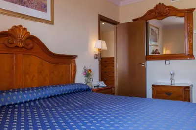 Cama o camas de una habitación en Agora Juan de Austria