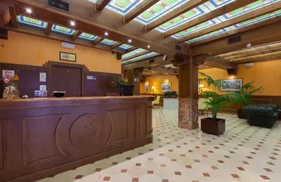 El vestíbulo o zona de recepción de Agora Juan de Austria