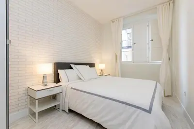Cama o camas de una habitación en BookinMadrid - Plaza Mayor - Plaza Cascorro