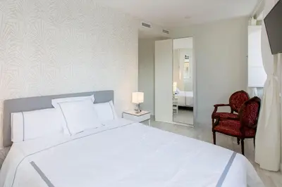 Cama o camas de una habitación en BookinMadrid - Plaza Mayor - Plaza Cascorro
