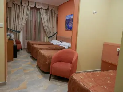 Zona de estar de Hostal del Pez Azul