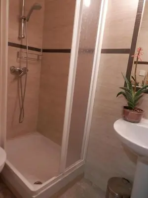 Un baño de Hostal del Pez Azul