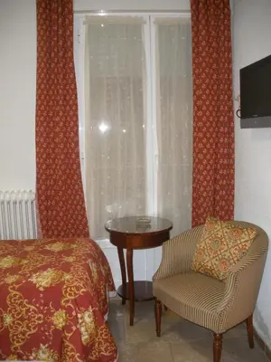 Cama o camas de una habitación en Hostal del Pez Azul