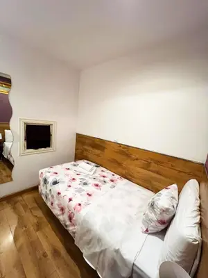 Cama o camas de una habitación en Hostal Abel Victoriano