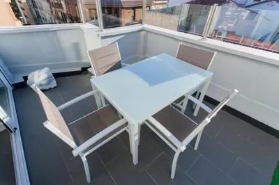 Un balcón o terraza de Apartment Cardenal Cisneros