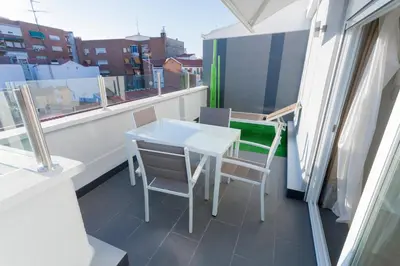 Un balcón o terraza de Apartment Cardenal Cisneros