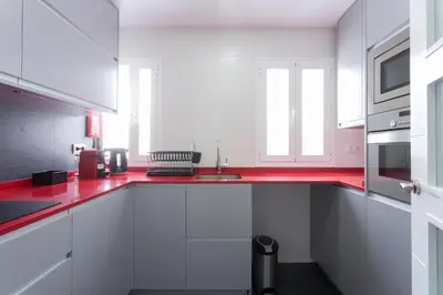 Una cocina o zona de cocina en Apartment Cardenal Cisneros