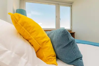 Cama o camas de una habitación en Colon Suites