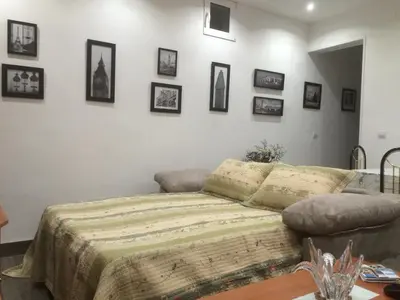Cama o camas de una habitación en Serenity Place Tirso Molina