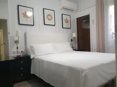 Cama o camas de una habitación en Serenity Place Tirso Molina