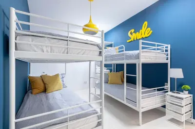 Cama o camas de una habitación en Apartamento Smile Sol