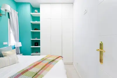 Cama o camas de una habitación en Apartamento Smile Sol