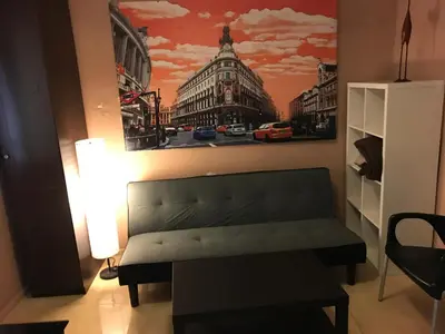 Zona de estar de Reina Victoria Apartaments & SuiteS TPH