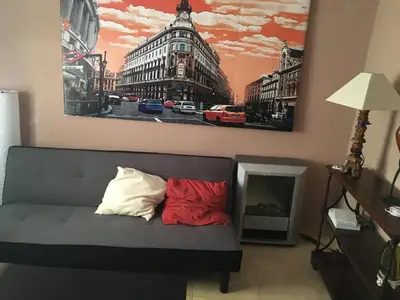 Zona de estar de Reina Victoria Apartaments & SuiteS TPH