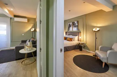 Cama o camas de una habitación en L&H La Latina Selection
