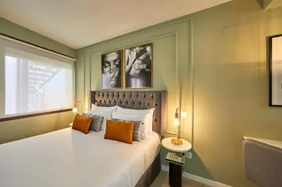 Cama o camas de una habitación en L&H La Latina Selection