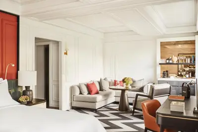 Zona de estar de Rosewood Villa Magna