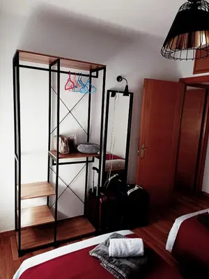 Cama o camas de una habitación en Casa Cobo Exclusivo Alojamiento en Madrid