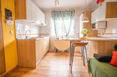 Una cocina o zona de cocina en Casa Cobo Exclusivo Alojamiento en Madrid
