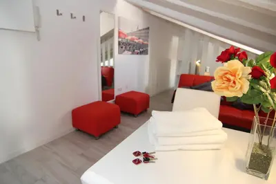 Zona de estar de Apartamento Atico en Puerta del Sol