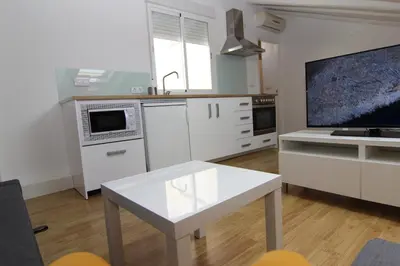 Una cocina o zona de cocina en Apartamento Atico en Puerta del Sol