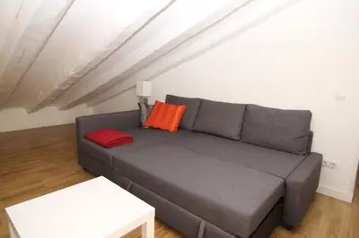 Zona de estar de Apartamento Atico en Puerta del Sol
